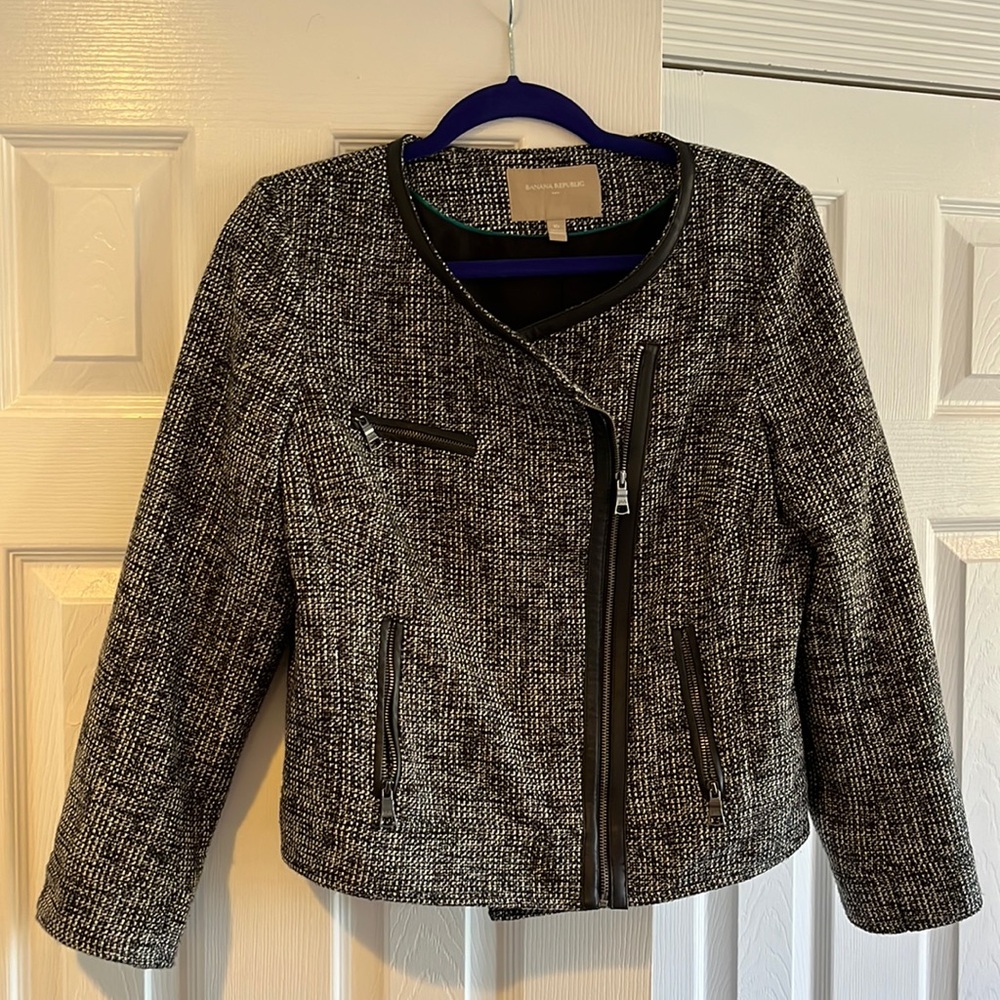 Banana Republic cropped jacket